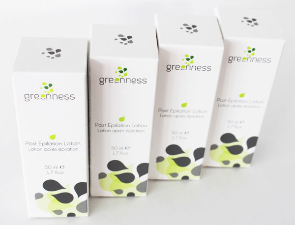Introducing: Greenness Post Epilation Lotion