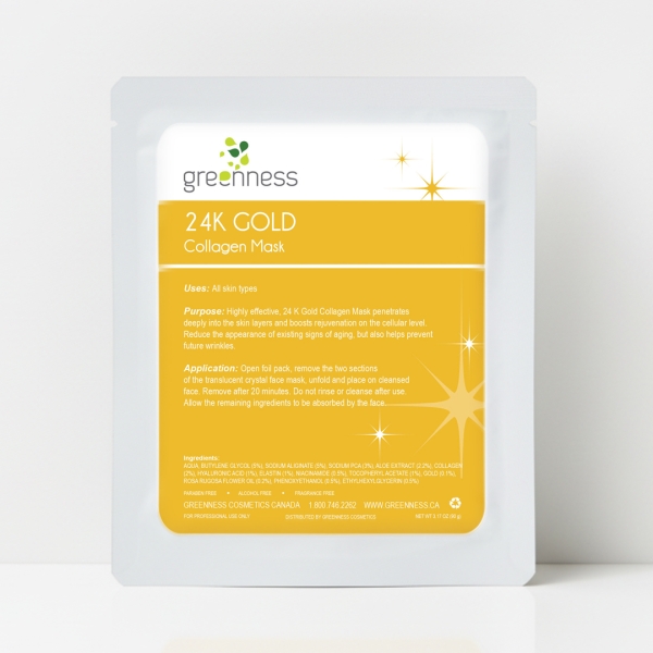 24K Gold Collagen Mask