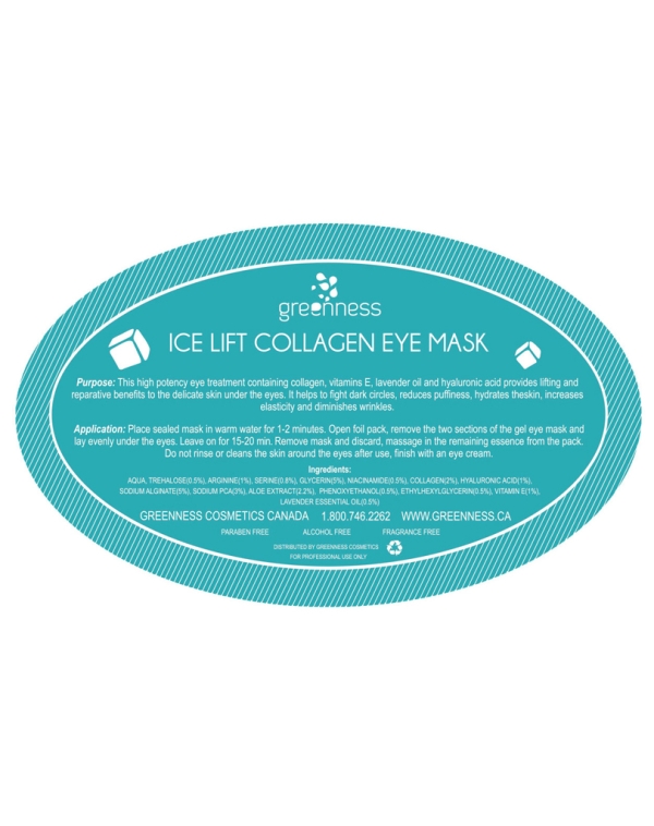 Ice Lift Hydrating Collagen Eye Mask