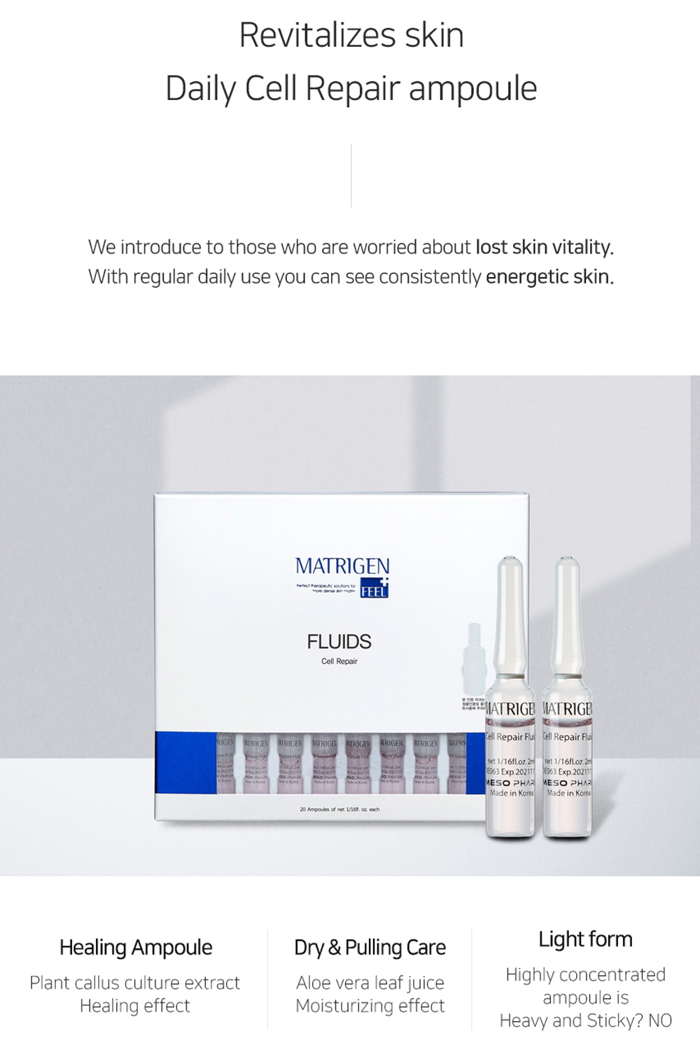 Cell Repair Fluids banner