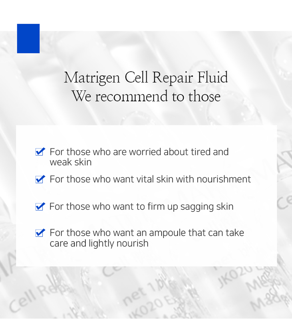 Cell Repair Fluids banner