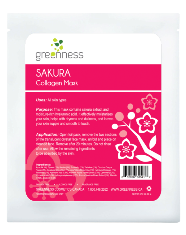 Sakura Collagen Mask